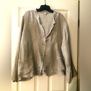 Eileen Fisher size 3x 100% Organic Linen Shirt